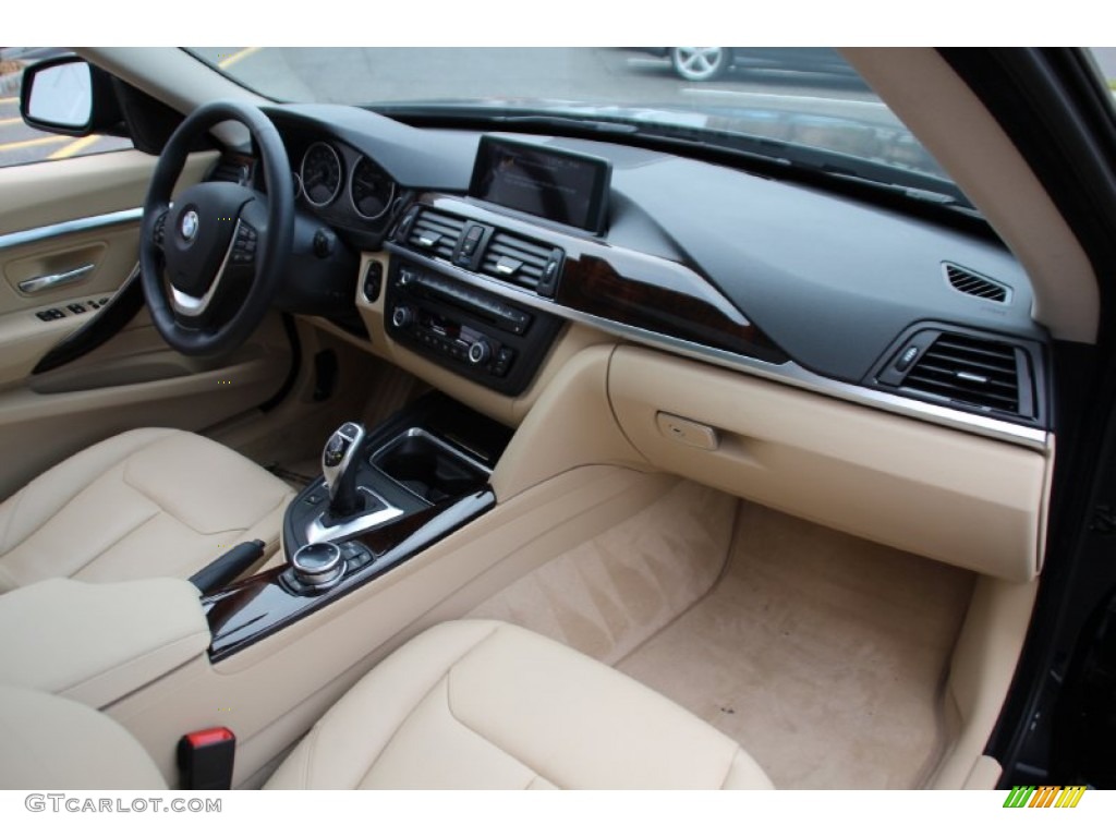 2014 3 Series 335i xDrive Gran Turismo - Black Sapphire Metallic / Venetian Beige photo #28