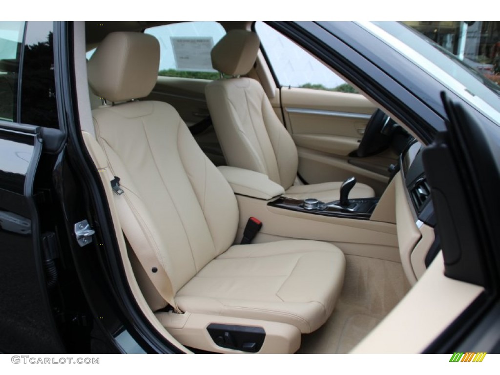 2014 3 Series 335i xDrive Gran Turismo - Black Sapphire Metallic / Venetian Beige photo #30