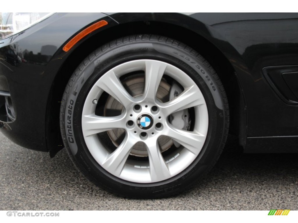 2014 3 Series 335i xDrive Gran Turismo - Black Sapphire Metallic / Venetian Beige photo #33