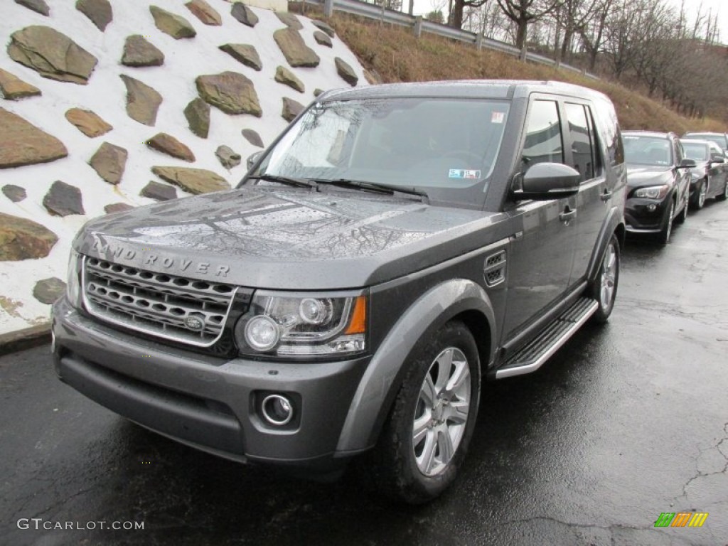 Corris Grey Metallic 2015 Land Rover LR4 HSE Exterior Photo #99967401