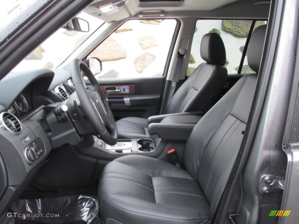 Ebony Interior 2015 Land Rover LR4 HSE Photo #99967473