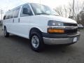 2014 Summit White Chevrolet Express 3500 Passenger Extended LT  photo #3