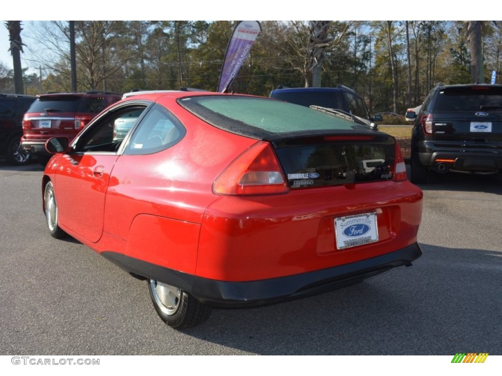 2005 Insight Hybrid - New Formula Red / Beige photo #5