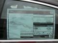 2015 Jaguar XF 3.0 AWD Window Sticker