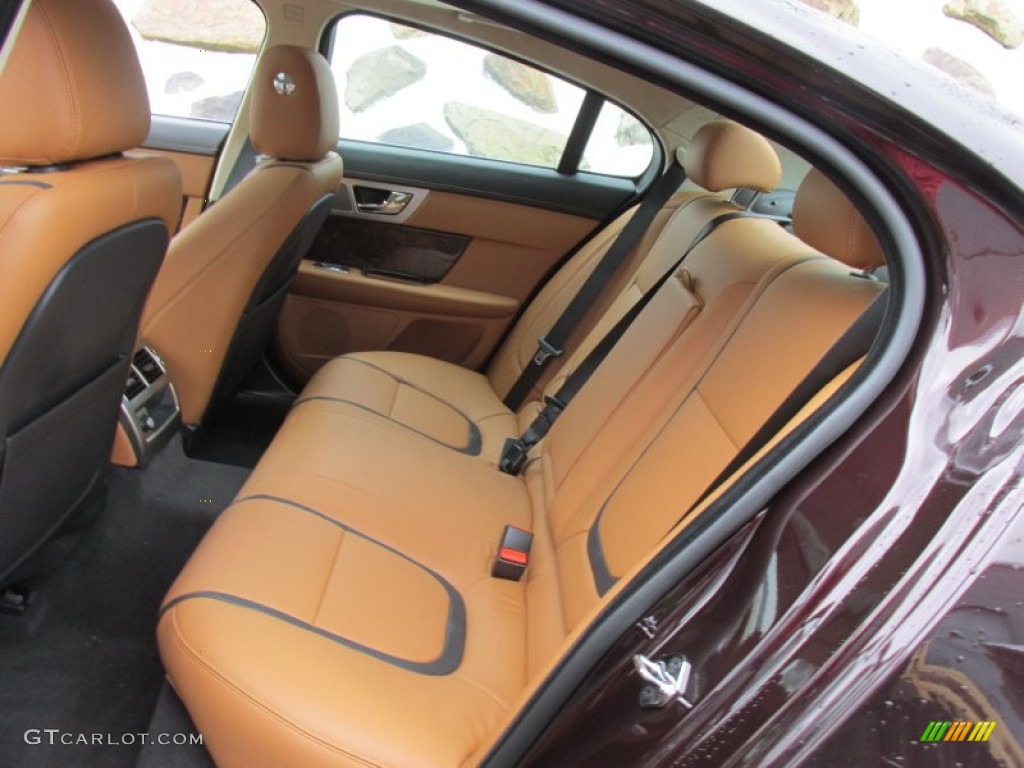 London Tan/Warm Charcoal Interior 2015 Jaguar XF 3.0 AWD Photo #99970023