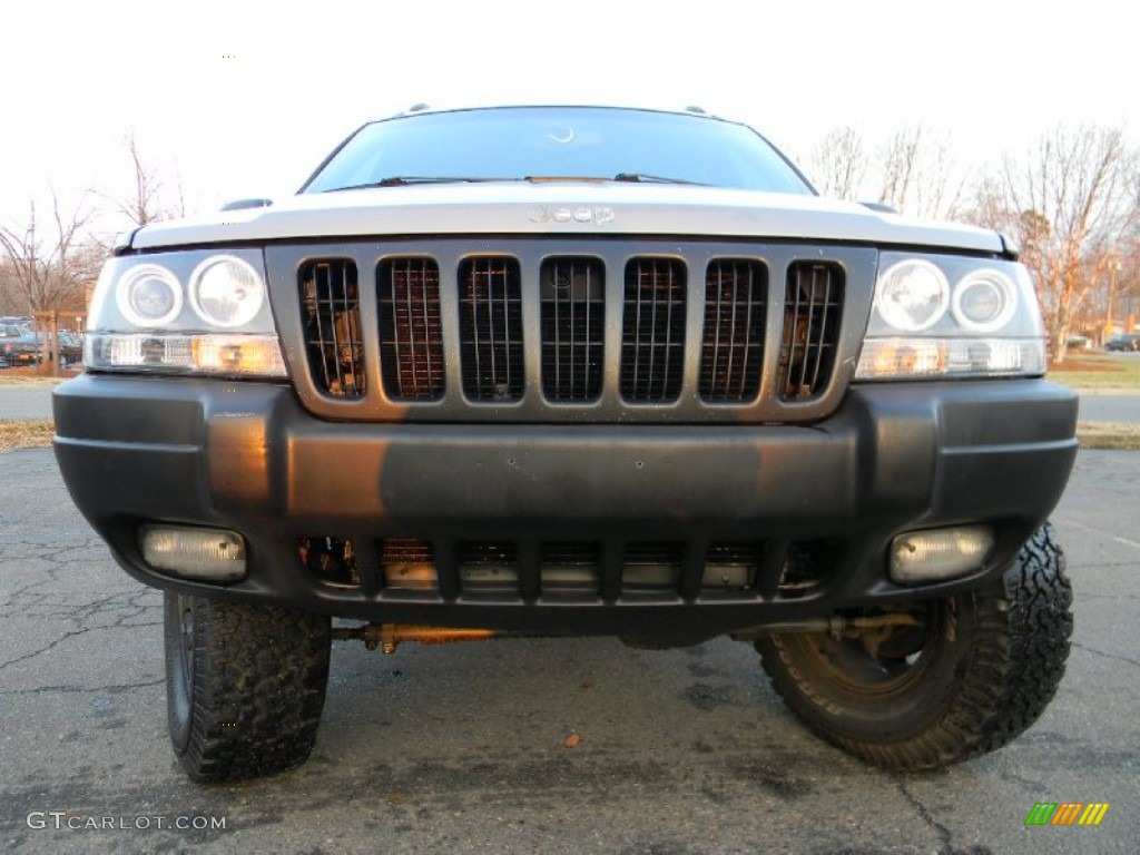 2000 Grand Cherokee Laredo 4x4 - Silverstone Metallic / Agate photo #4