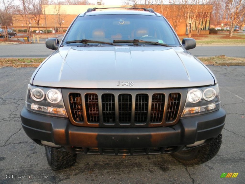 2000 Grand Cherokee Laredo 4x4 - Silverstone Metallic / Agate photo #5