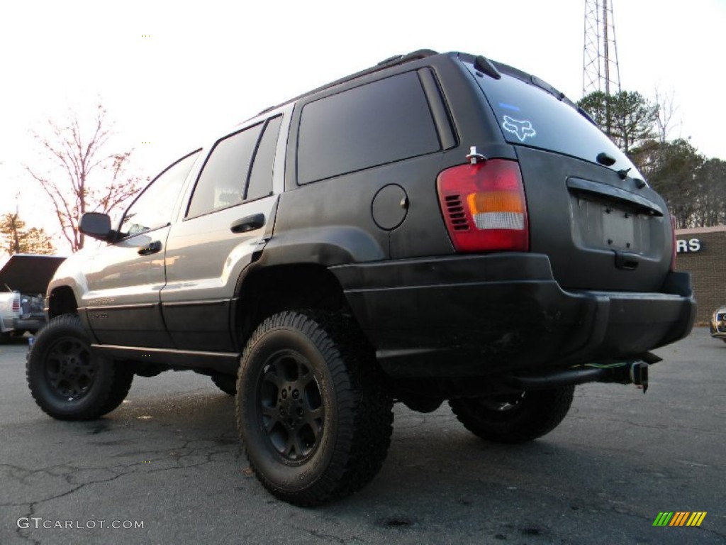 2000 Grand Cherokee Laredo 4x4 - Silverstone Metallic / Agate photo #8