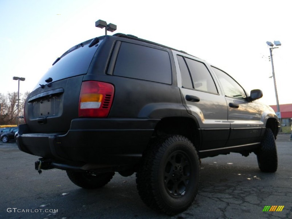 2000 Grand Cherokee Laredo 4x4 - Silverstone Metallic / Agate photo #10