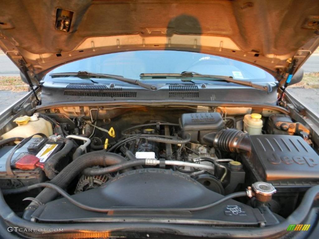 2000 Grand Cherokee Laredo 4x4 - Silverstone Metallic / Agate photo #25