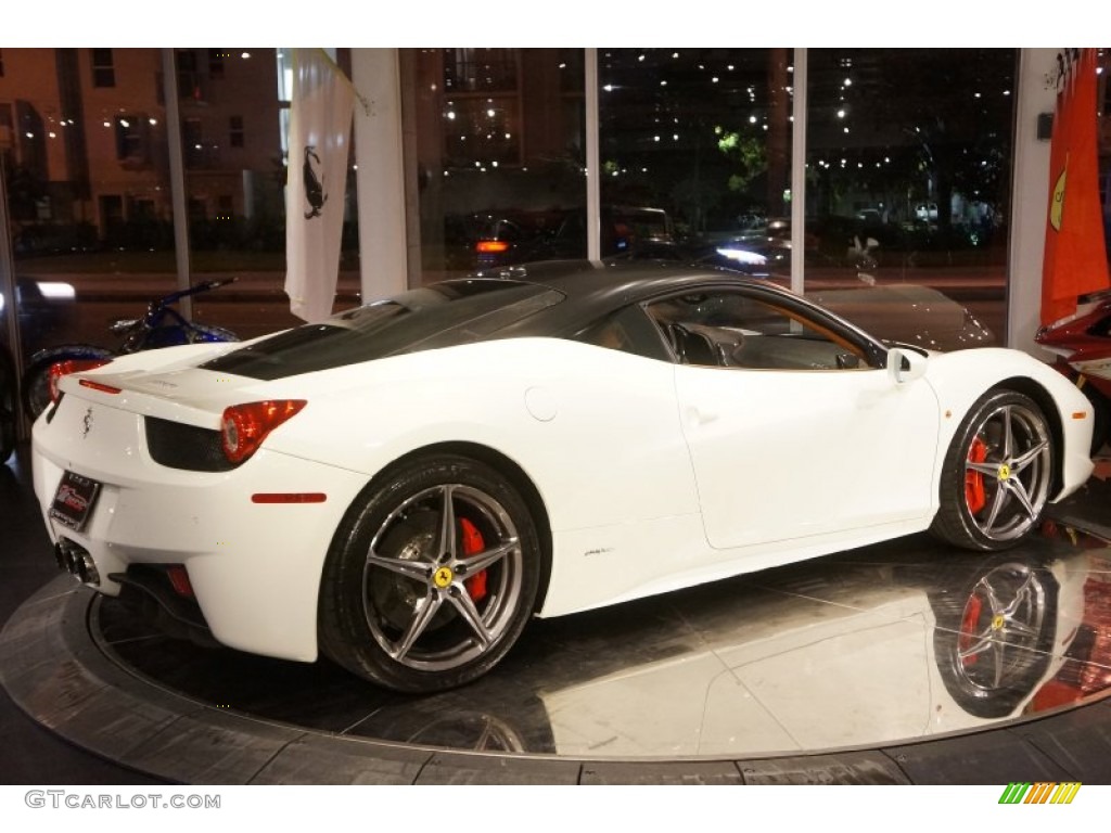 Bianco Avus (White) 2012 Ferrari 458 Italia Exterior Photo #99971172