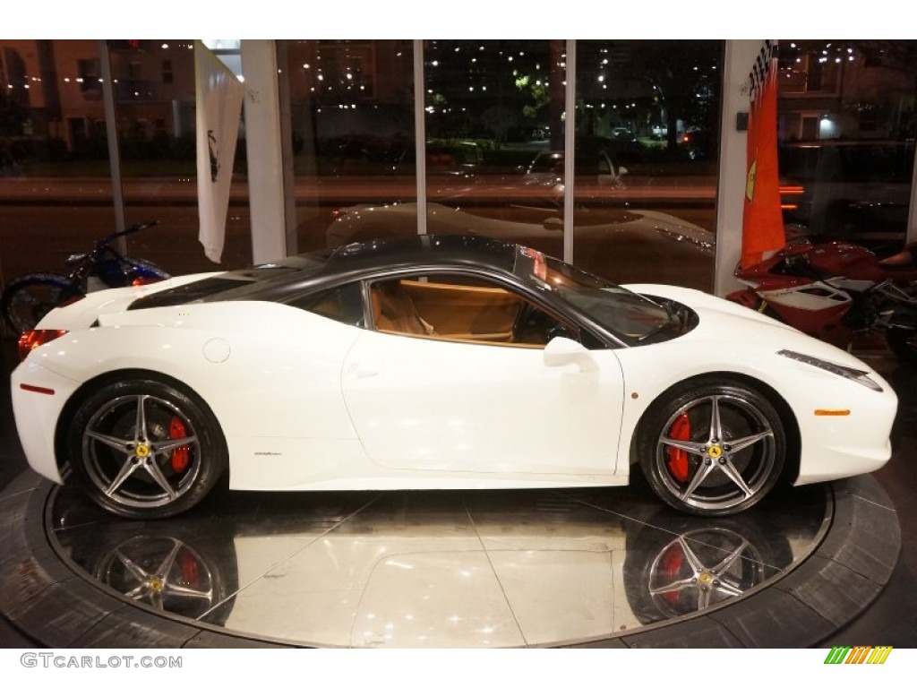 Bianco Avus (White) 2012 Ferrari 458 Italia Exterior Photo #99971238