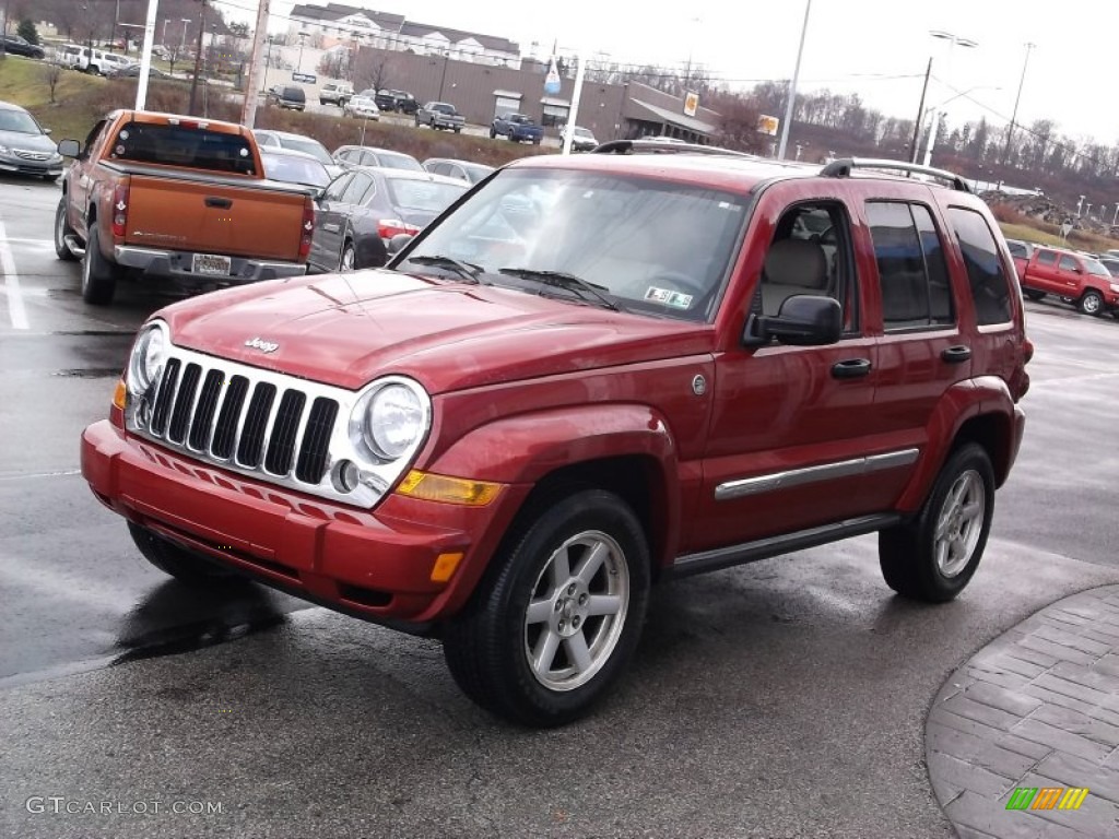 Inferno Red Pearl 2006 Jeep Liberty Limited 4x4 Exterior Photo #99971832