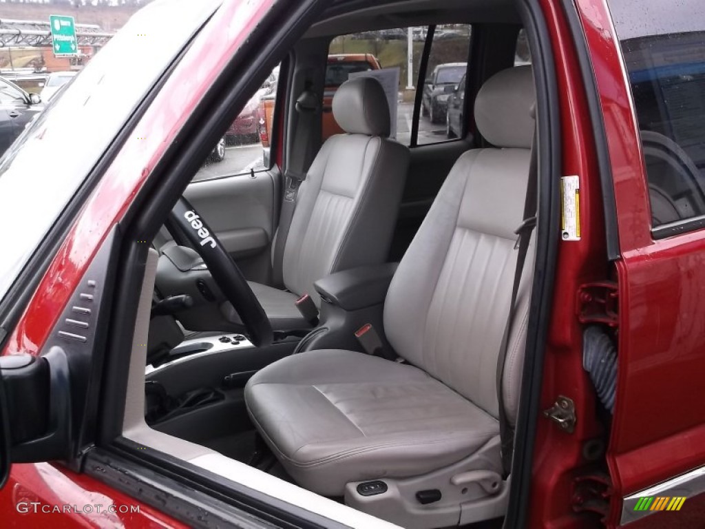 2006 Liberty Limited 4x4 - Inferno Red Pearl / Medium Slate Gray photo #12