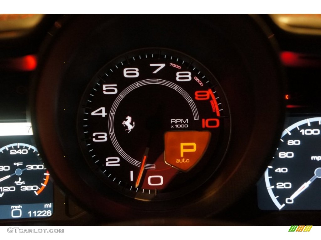2012 Ferrari 458 Italia Gauges Photo #99972330