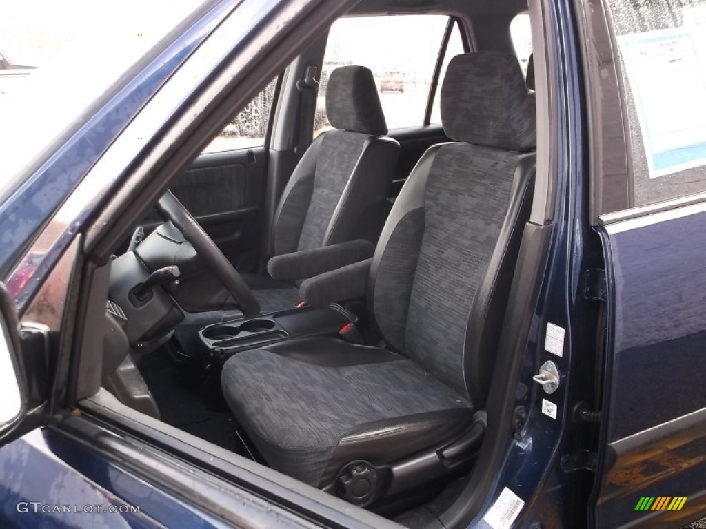 2004 CR-V LX 4WD - Eternal Blue Pearl / Black photo #11