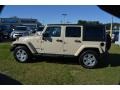 2011 Sahara Tan Jeep Wrangler Unlimited Sahara 4x4  photo #2