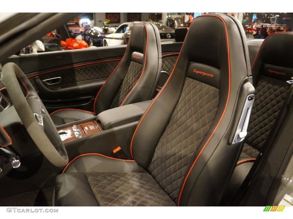 2012 Bentley Continental GTC Supersports ISR Front Seat Photo #99973023