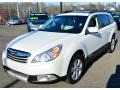 2011 Satin White Pearl Subaru Outback 3.6R Limited Wagon  photo #3