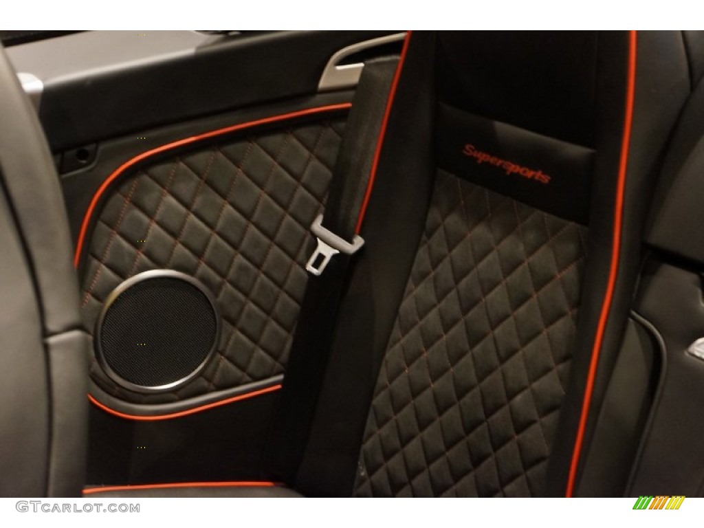 2012 Bentley Continental GTC Supersports ISR Rear Seat Photos