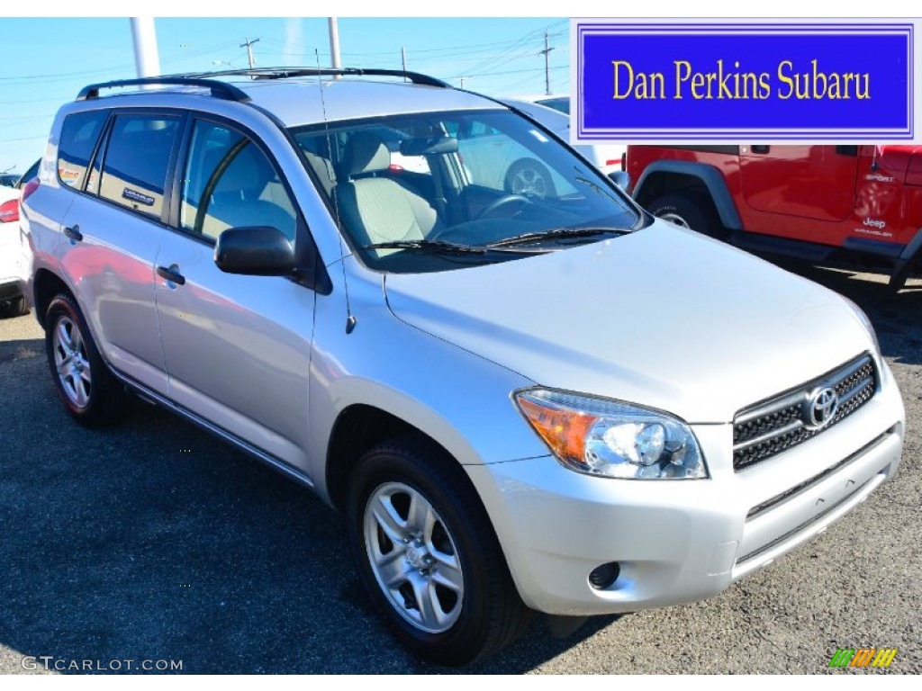 2007 RAV4 I4 - Classic Silver Metallic / Ash Gray photo #1