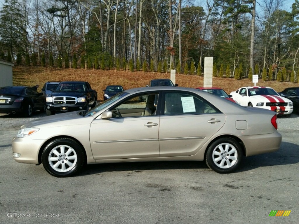 Desert Sand Mica 2003 Toyota Camry XLE Exterior Photo #99978232