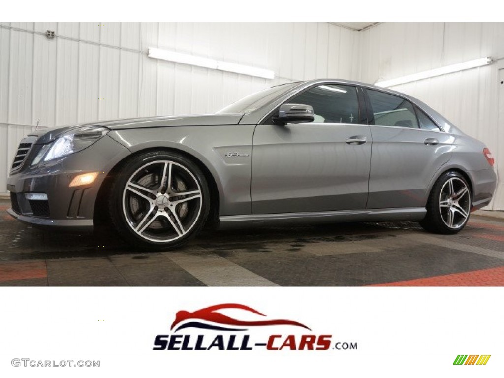 2010 E 63 AMG Sedan - Palladium Silver Metallic / Black photo #1