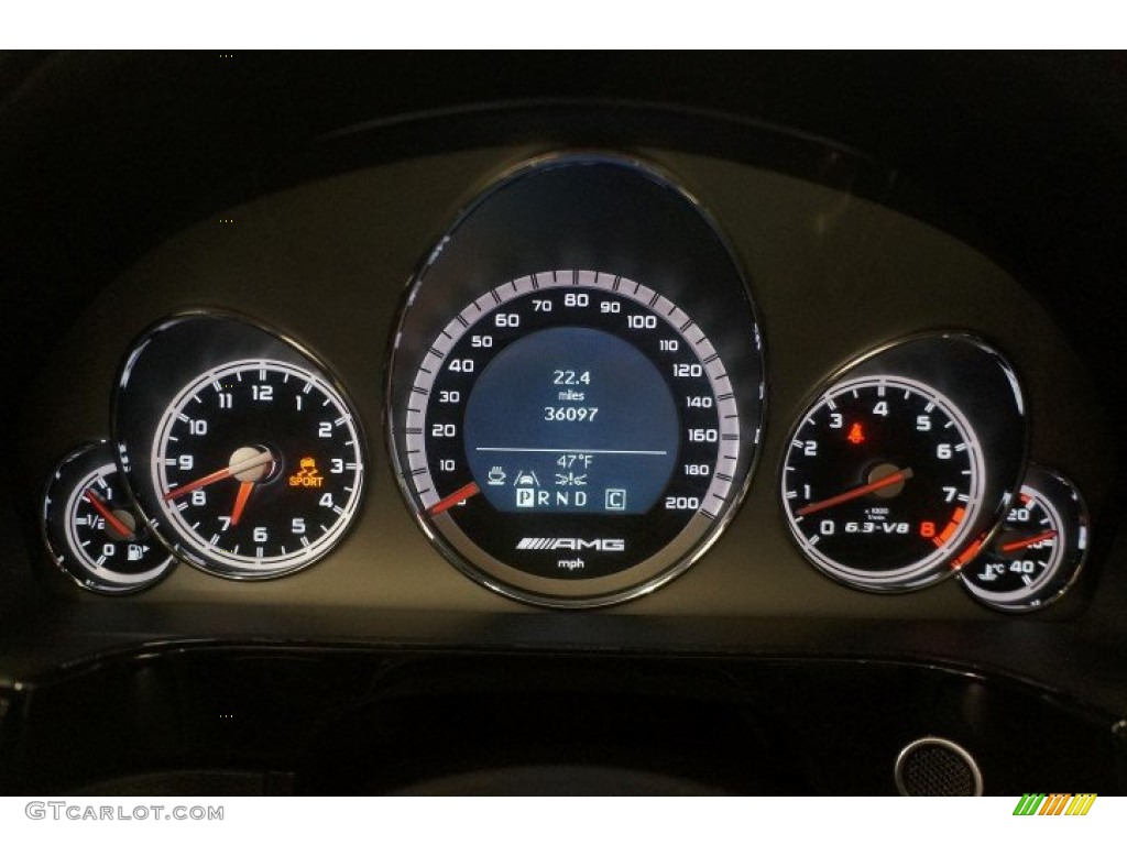 2010 Mercedes-Benz E 63 AMG Sedan Gauges Photos