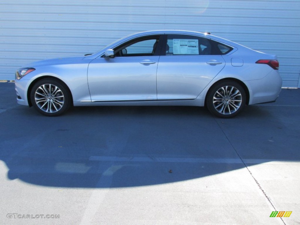 Santiago Silver 2015 Hyundai Genesis 3.8 Sedan Exterior Photo #99979965