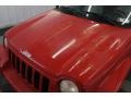 2002 Flame Red Jeep Liberty Limited 4x4  photo #41