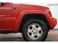 2002 Flame Red Jeep Liberty Limited 4x4  photo #42