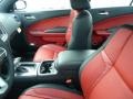 Black/Ruby Red 2015 Dodge Charger R/T Interior Color
