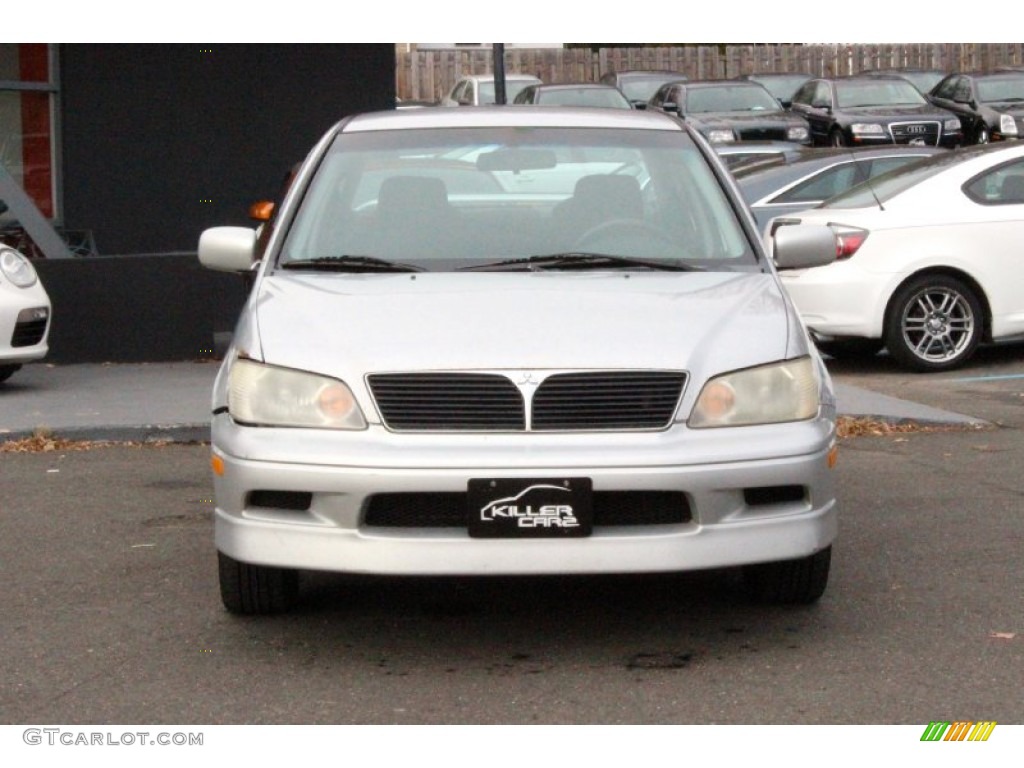 2002 Lancer OZ Rally - Munich Silver Metallic / Black photo #2