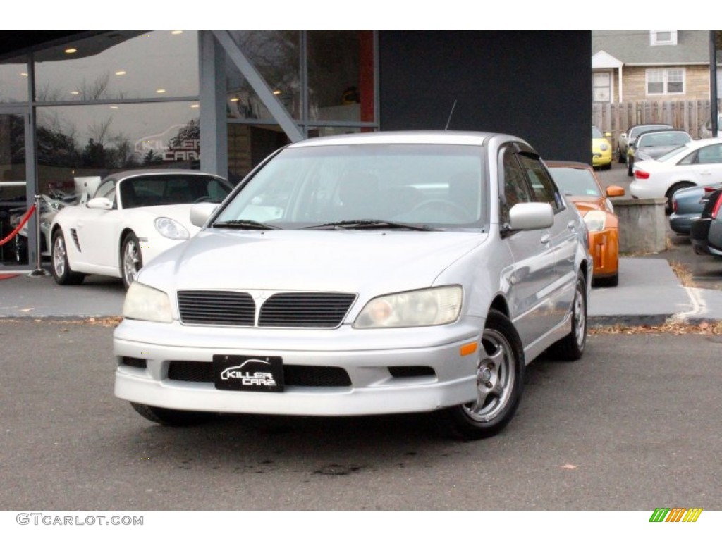 2002 Lancer OZ Rally - Munich Silver Metallic / Black photo #3
