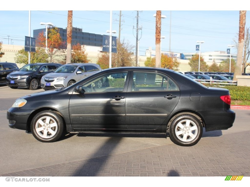 Black Sand Pearl 2007 Toyota Corolla CE Exterior Photo #99986610