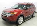 2015 Ruby Red Ford Explorer XLT 4WD  photo #2