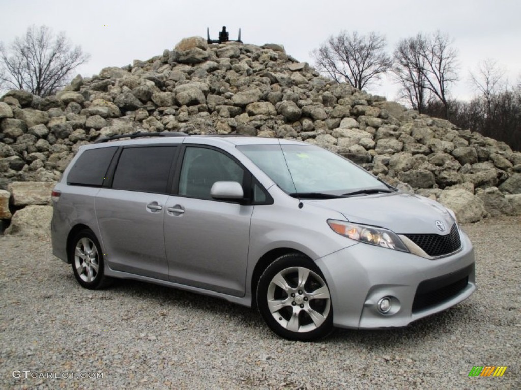 Silver Sky Metallic Toyota Sienna