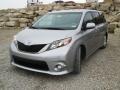 2011 Silver Sky Metallic Toyota Sienna SE  photo #2