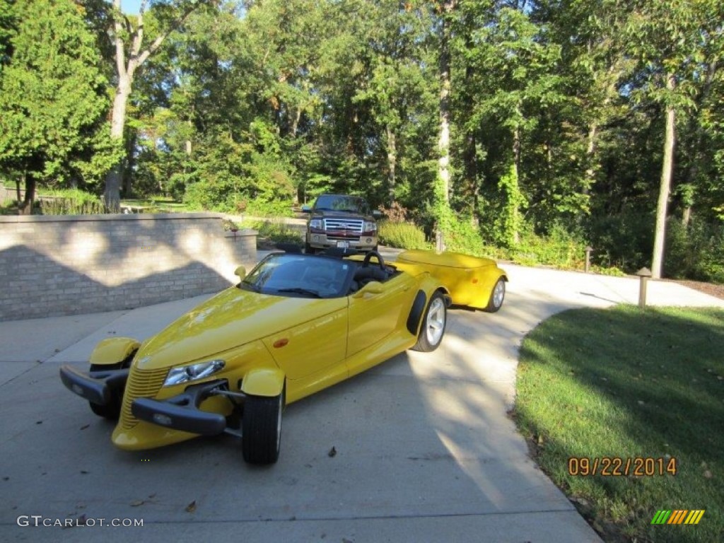 1999 Prowler Roadster - Prowler Yellow / Agate photo #3