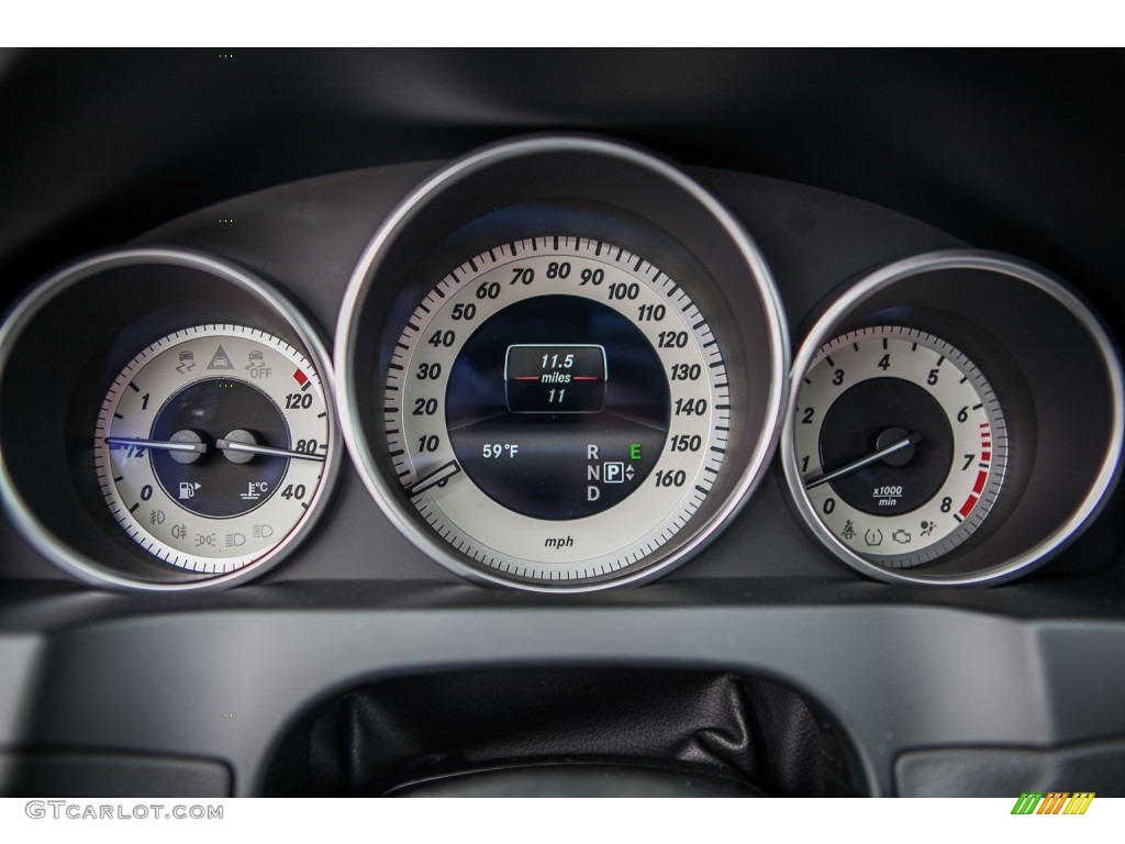 2015 Mercedes-Benz E 400 Cabriolet Gauges Photo #99990471