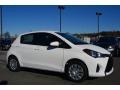 Super White 2015 Toyota Yaris 5-Door L