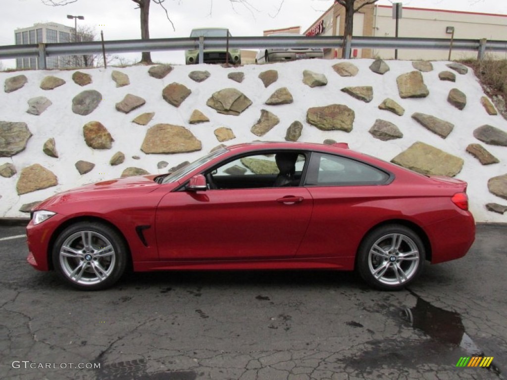 Melbourne Red Metallic 2015 BMW 4 Series 428i xDrive Coupe Exterior Photo #99993514