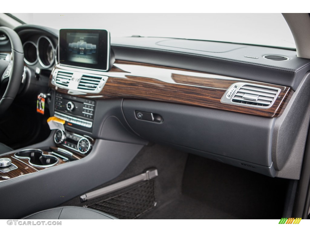 2015 Mercedes-Benz CLS 400 Coupe Black Dashboard Photo #99993559