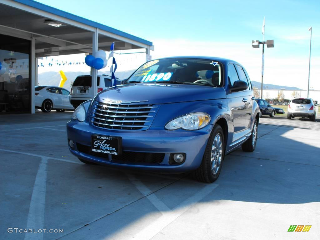 2006 PT Cruiser Limited - Electric Blue Pearl / Pastel Slate Gray photo #1