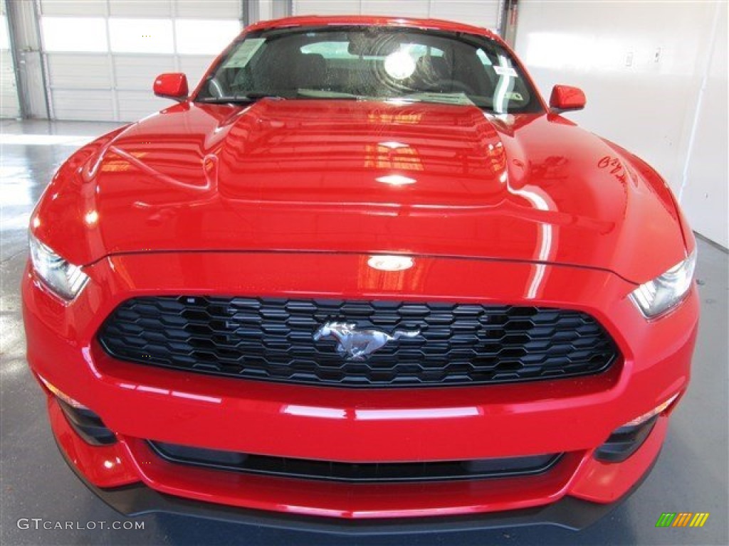 2015 Mustang V6 Coupe - Race Red / Ebony photo #2