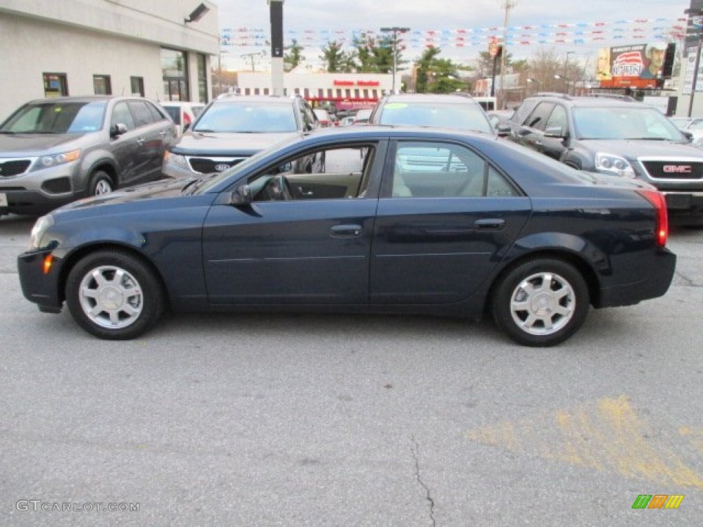 Blue Onyx 2003 Cadillac CTS Sedan Exterior Photo #99994408