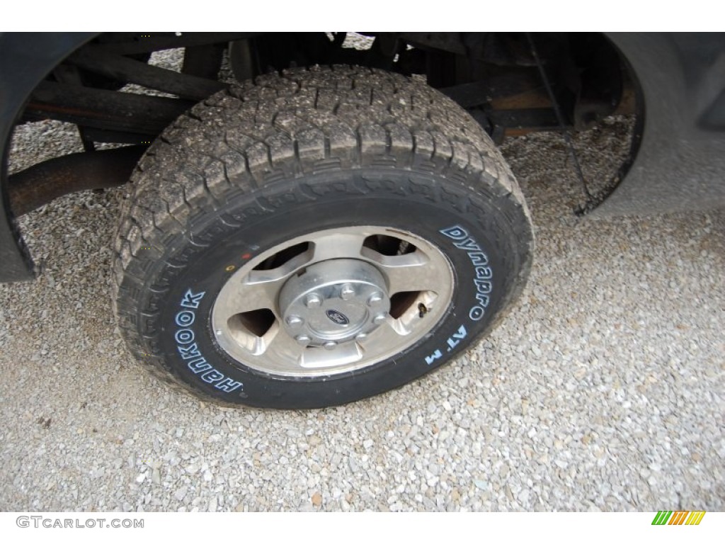 2006 F250 Super Duty Lariat SuperCab 4x4 - Dark Shadow Gray Metallic / Medium Flint photo #5