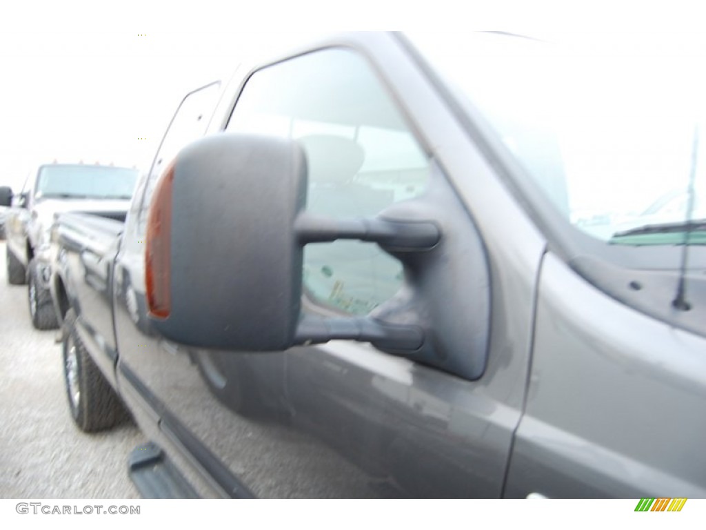2006 F250 Super Duty Lariat SuperCab 4x4 - Dark Shadow Gray Metallic / Medium Flint photo #8