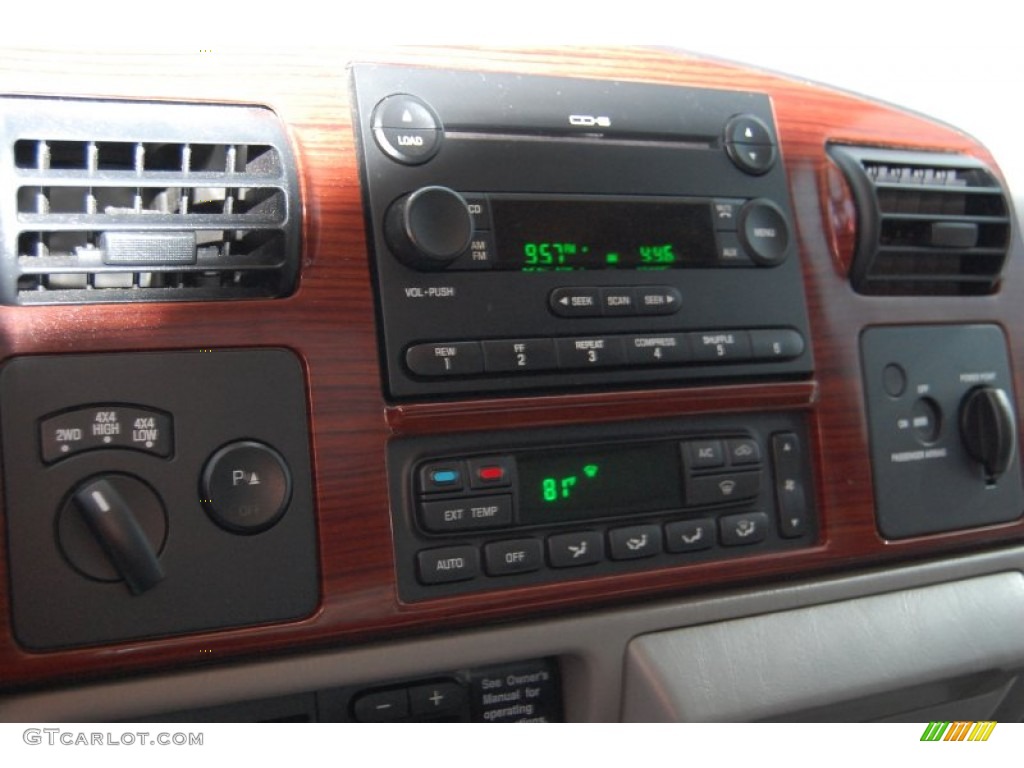 2006 F250 Super Duty Lariat SuperCab 4x4 - Dark Shadow Gray Metallic / Medium Flint photo #16