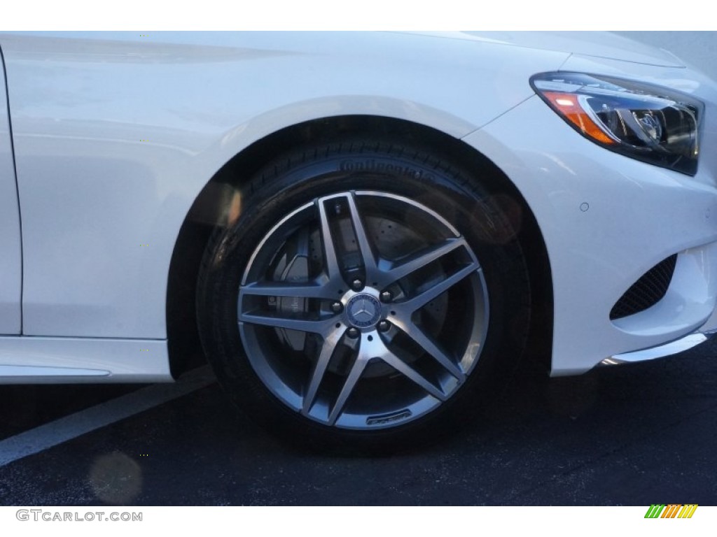 2015 S 550 4Matic Coupe - Diamond White Metallic / designo Saddle Brown/Black photo #21